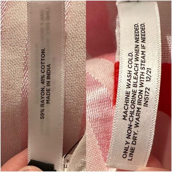 NWT TALBOTS Americana Stripe Oblong Scarf - Picture 5 of 7